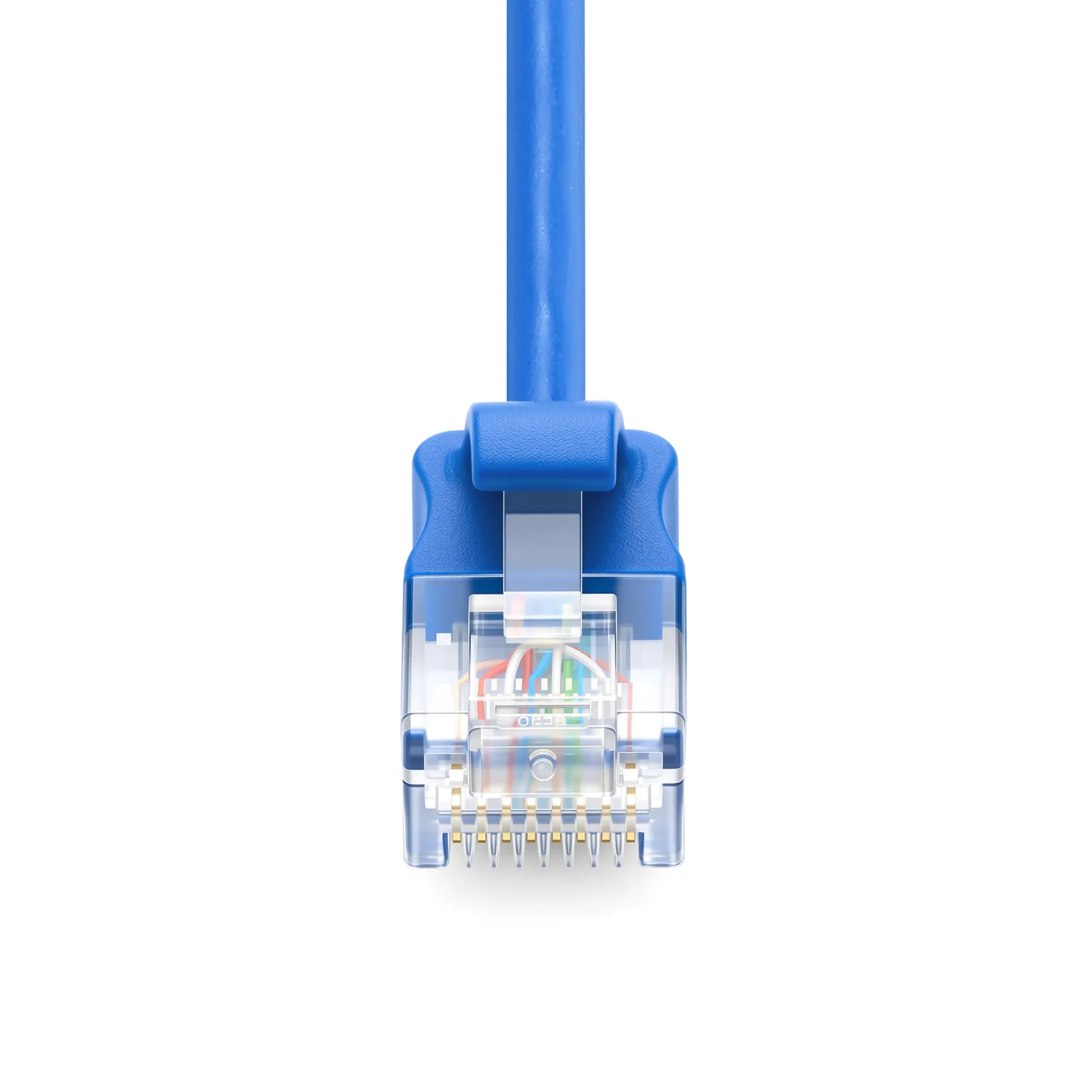 6インチ(0.15m) Cat6a 32AWG スナッグレス アンシールド(U/UTP) PVC CM