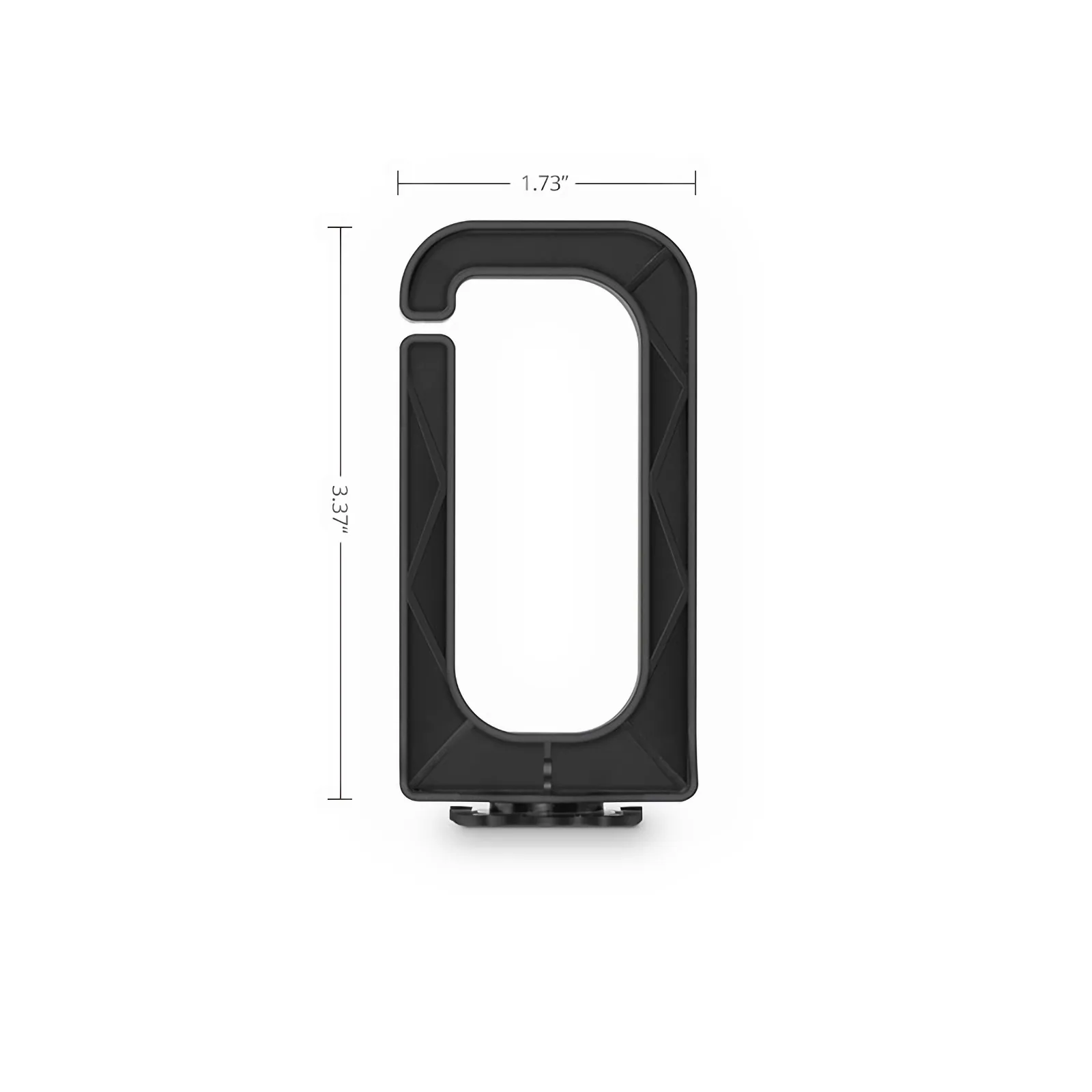 Large Plastic D-ring for Horizontal Cable Manager, 5pcs/Pack - FS.com