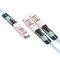 3m (10ft) Netgear Compatible 100G QSFP28 to 2x50G QSFP28 Active Optical Breakout Cable This picture is about 2.