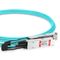 30m (98ft) HW Compatible 100G QSFP28 to 2x50G QSFP28 Active Optical Breakout Cable This picture is about 6.