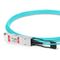 30m (98ft) HW Compatible 100G QSFP28 to 2x50G QSFP28 Active Optical Breakout Cable This picture is about 5.