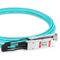 100m (328ft) Dell Networking Compatible 100G QSFP28 to 2x50G QSFP28 Active Optical Breakout Cable This picture is about 6.