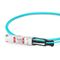 1m (3ft) HW QSFP-4SFP10-AOC1M Compatible 40G QSFP+ to 4 x 10G SFP+ Active Optical Breakout Cable This picture is about 1.