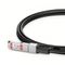 2.5m (8ft) NVIDIA/Mellanox MCP7H50-V02AR26 Compatible 200G QSFP56 to 2 x 100G QSFP56 Ethernet Passive Direct Attach Copper Breakout Cable This picture is about 3.