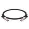 1.5m (5ft) NVIDIA/Mellanox MC2210130-015 Compatible 40G QSFP+ Ethernet Passive Direct Attach Copper Cable This picture is about 1.