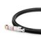 0.5m (2ft) Generic Compatible 400G QSFP-DD to 4 x 100G QSFP56 Passive Direct Attach Copper Breakout Cable This picture is about 1.