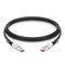 1.5m (5ft) Generic Compatible 100G QSFP28 Passive Direct Attach Copper Twinax Cable This picture is about 1.