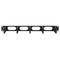 Horizontal Single Sided Manager, 1RU, 5 Snap-in D-Rings, 3 in. Depth This picture is about 4.