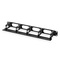 Horizontal Single Sided Manager, 1RU, 5 Snap-in D-Rings, 3 in. Depth This picture is about 1.