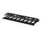 Horizontal Single Sided Manager, 1RU, Finger Duct with Cover, 6.4 in. Depth This picture is about 4.