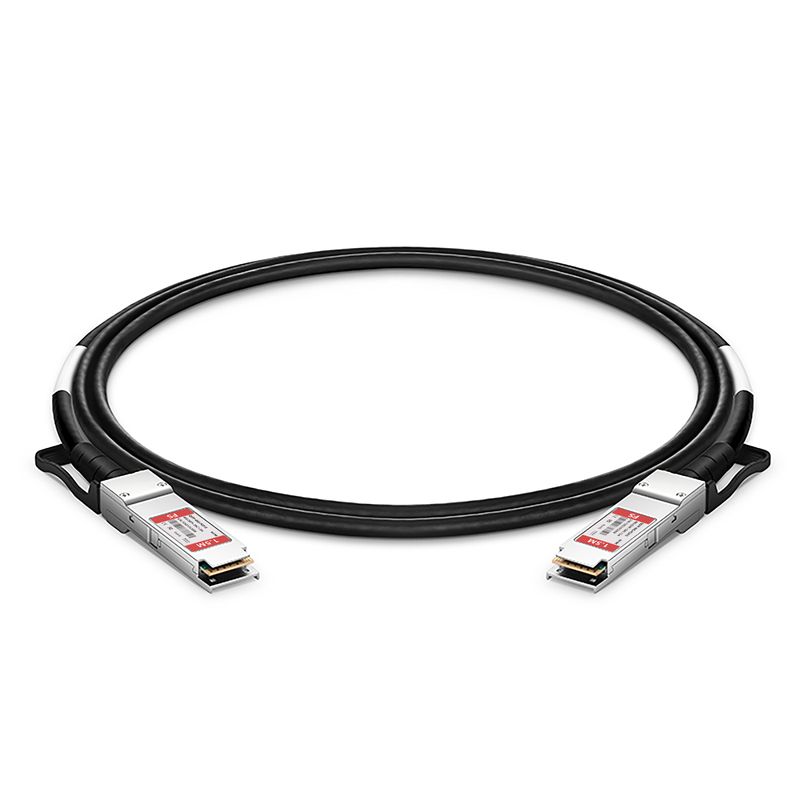 1.5m (5ft) NVIDIA/Mellanox MC2210130-015 Compatible 40G QSFP+ Ethernet Passive Direct Attach Copper Cable This picture is about 1.
