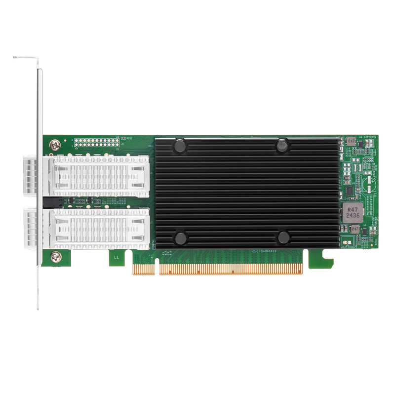 Intel E810-CAM2 Based Ethernet PCIe Adapter, 100G QSFP28, 2-Port