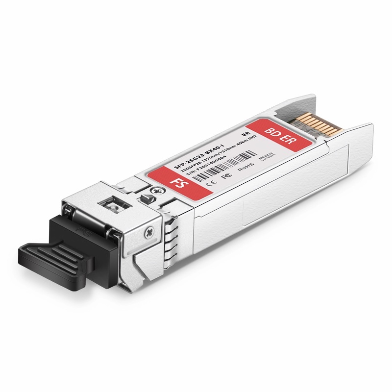 SFP28 25GBASE-BX1270nm-TX/1310nm-RX 40km Industrial Module, Ericsson