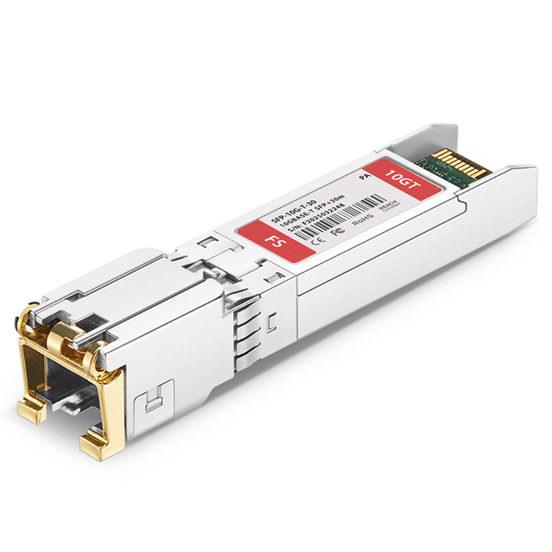 Palo Alto Networks互換 10GBASE-T SFP+モジュール(銅製、30m、RJ-45