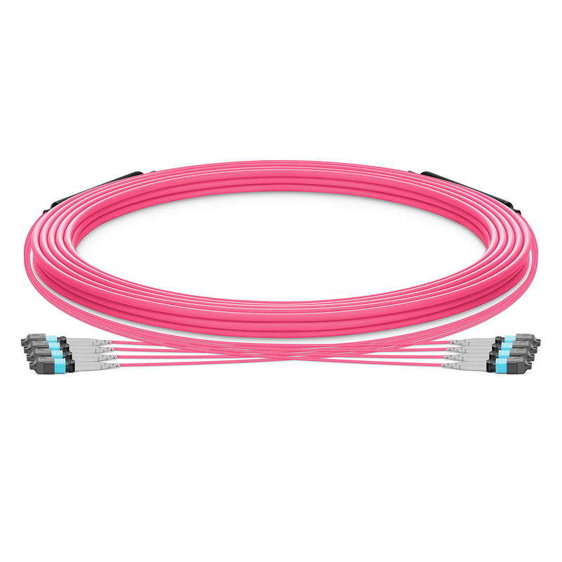 MTP-8 to MTP-8 UPC Trunk Cable, Female, 32 Fibers, OM4, Type B, 30m (98ft)