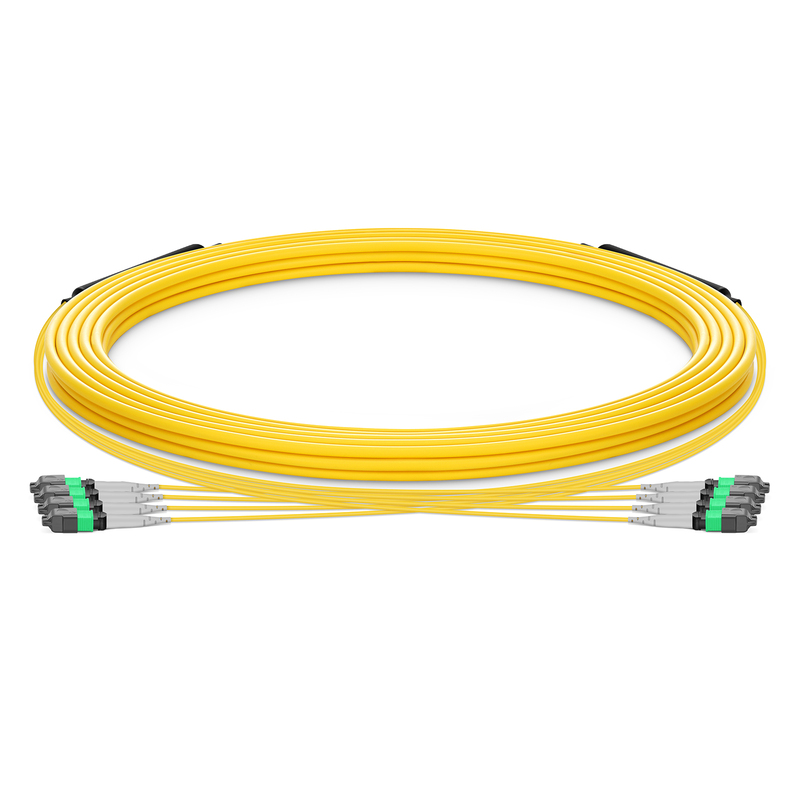 MTP-8 to MTP-8 APC Trunk Cable, Female, 32 Fibers, OS2, Type B, 30m (98ft)