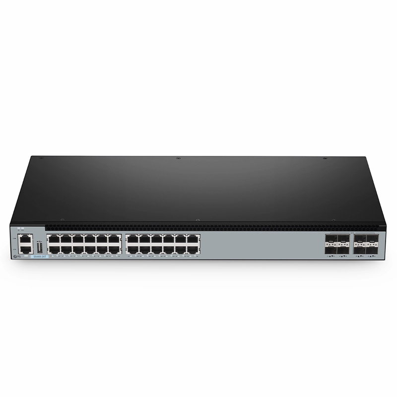 S5440-24T, 24-Port Gigabit Ethernet L3 Switch, 24 x Gigabit RJ45, with 8 x 10Gb SFP+ Uplinks, PicOS&reg;, Support EVPN-VXLAN
