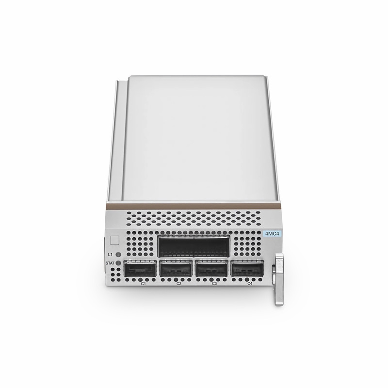 D7000 4MC4, 4 x 100G QSP28 to 1 x 400G CFP2 OTN Muxponder