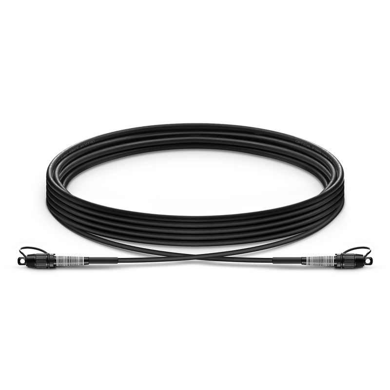 Cavo Drop in Fibra a Lunghezza Personalizzata, 1F, OS2, Hardened a Hardened SC APC, LSZH