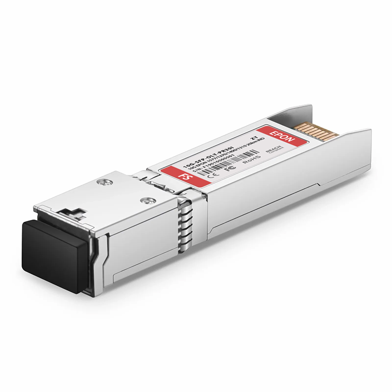 ZTE Compatible 10G EPON OLT SFP+ 1577nm-TX/1270nm-RX and 1490nm-TX/1310nm-RX Class PR30 20km Simplex SC/UPC SMF Transceiver Module (Industrial)