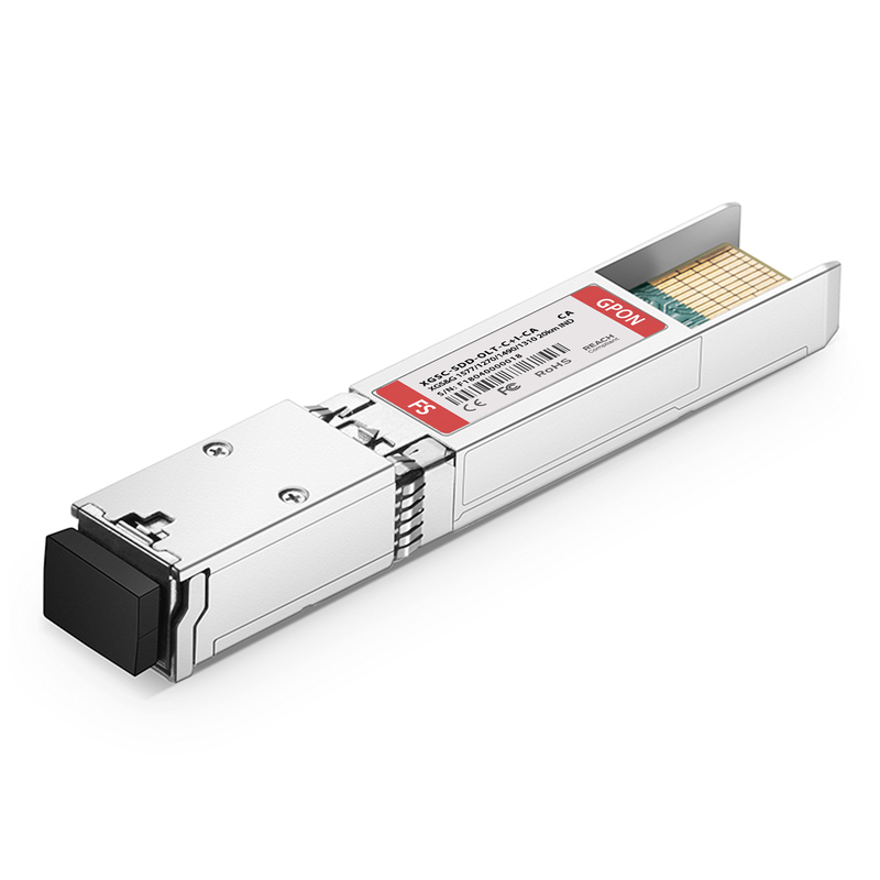 Calix Compatible XGS-PON&GPON Combo OLT SFP-DD 1577nm-TX/1270nm-RX and 1490nm-TX/1310nm-RX Class C+ 20km Simplex SC/UPC SMF Transceiver Module (Industrial)