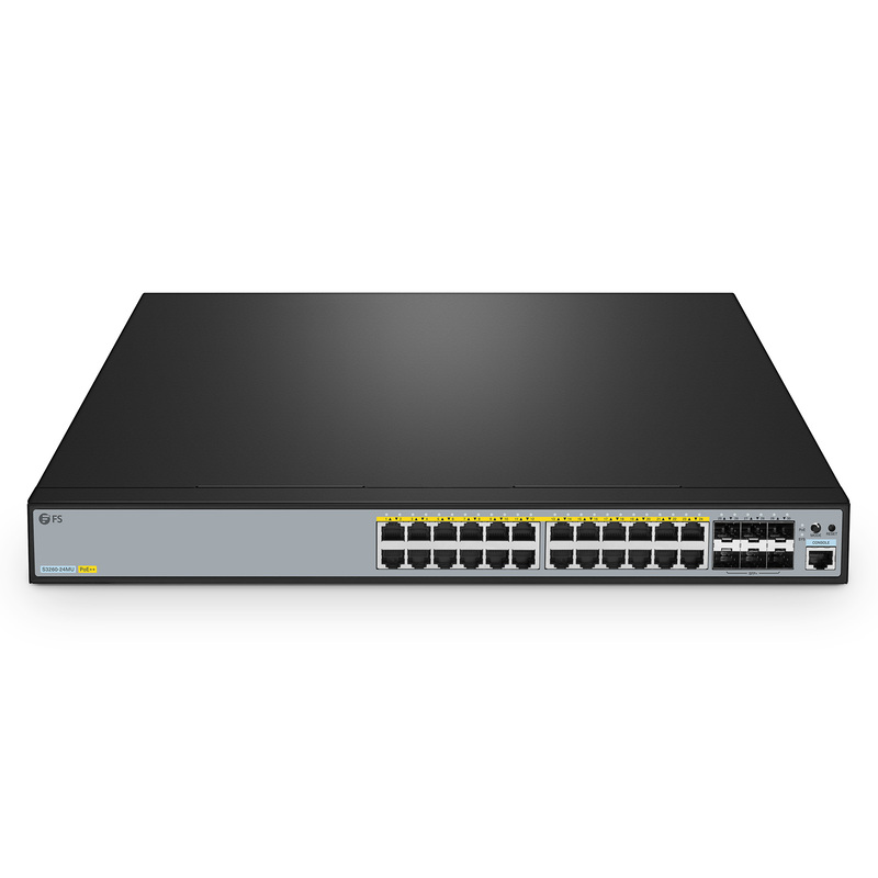S3260-24MU, 24 x 2.5Gb RJ45, 6 x 10Gb SFP+, L2+ Managed PoE++ Switch