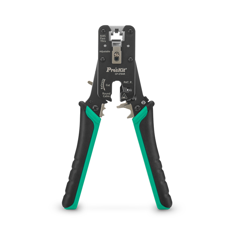 Cat5/6/7 RJ45 Pass Through Professional Modular Crimper