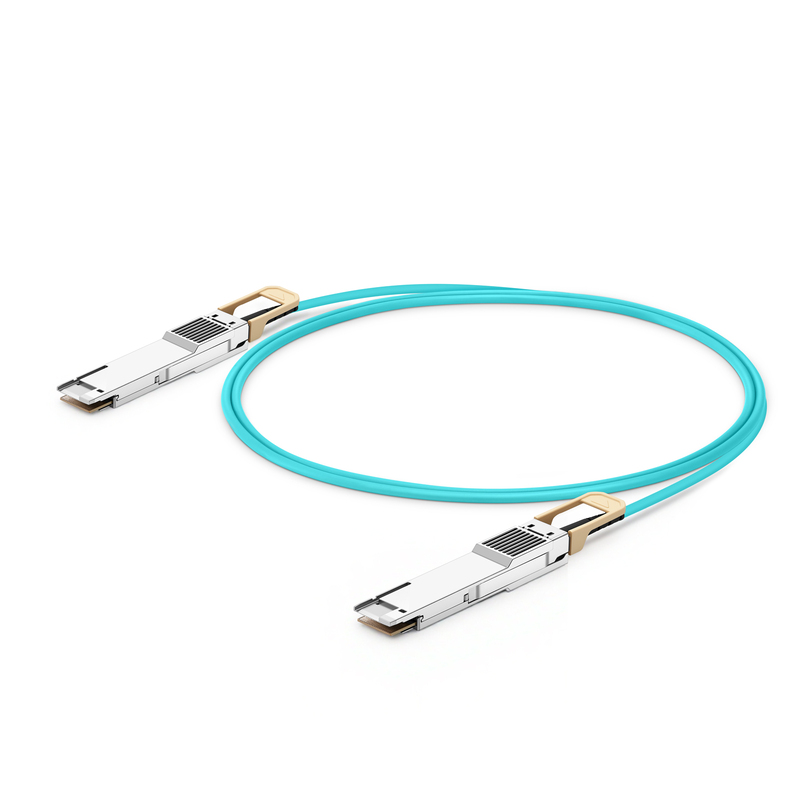 Customized 400G QSFP-DD Active Optical Cable
