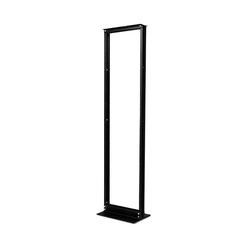 44U APC™ NetShelter 4-Post Open Frame Rack, Square Holes - FS.com