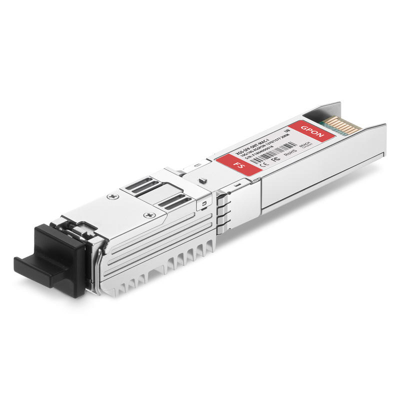 XGSPON ONU Stick with MAC SFP+, 1270TX/1577RX, Class N1, I-Temp, Ubiquiti