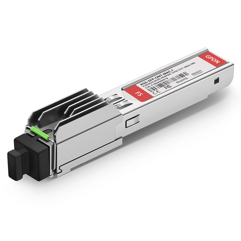 Módulo transceptor 9.953G-TX/9.953G-RX XGSPON ONU Stick con MAC clase N1 (SMF, 1270nm-TX/1577nm-RX, 20km, SC/APC, industrial, DDM), Standard