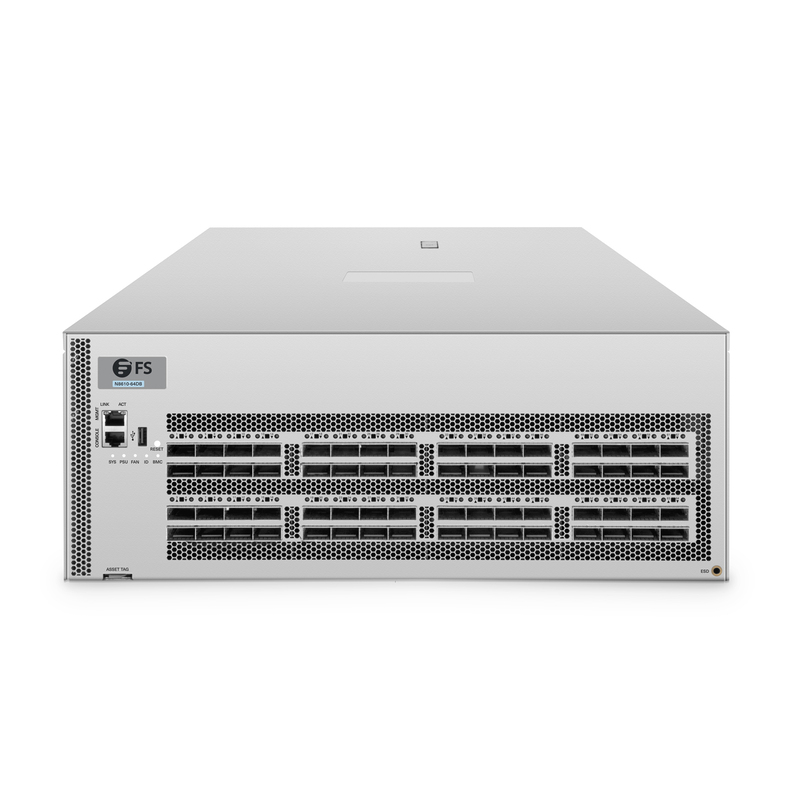 N8610-64DB, 64 x 400Gb QSFP-DD, PicOS®, Data Center Switch