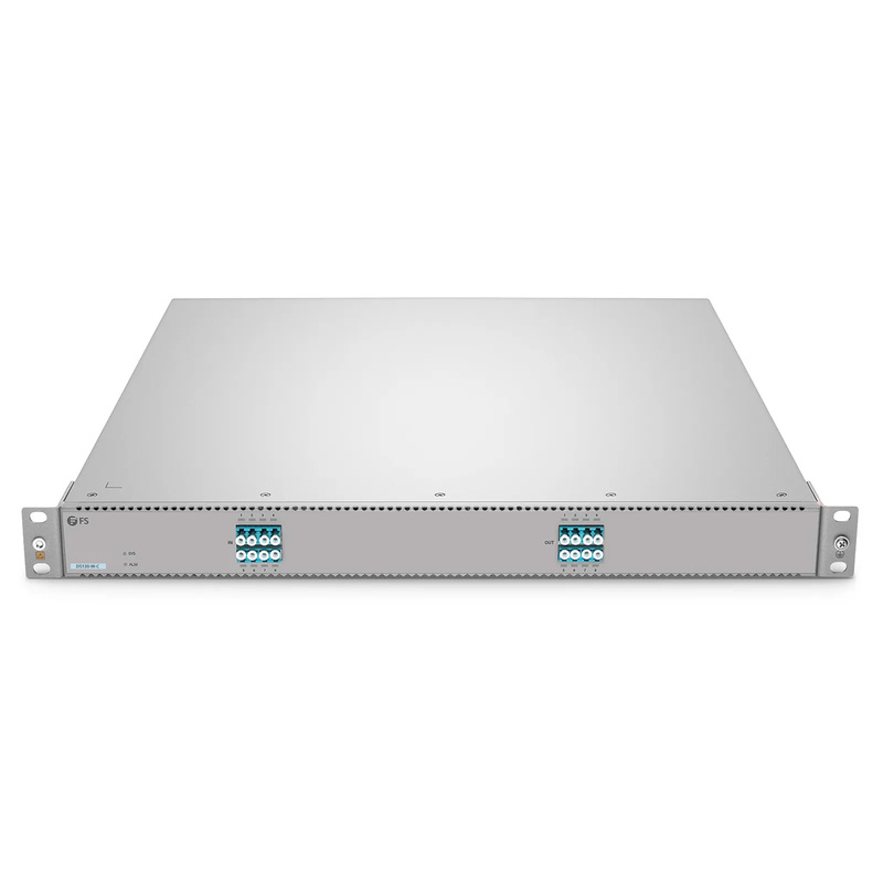 Customized Low Loss All Optical Circuit Switch, 8 x 8 to 32 x 32 Ports, Redundant AC/DC PSUs, Support WebGUI Network Management