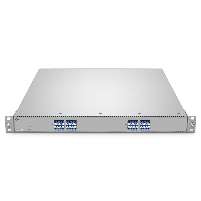 D5130-W16-S Single-mode Low Loss All-Optical Circuit Switch with Built-in OPD, 16 x 16 Ports, Redundant AC PSUs, Support WebGUI Network Management