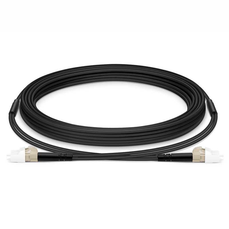 LC到LC UPC双工工业铠装，2芯，OM3, 5m (16ft)