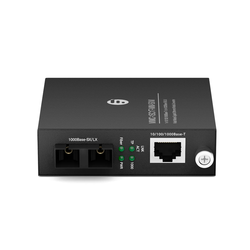 Managed 10/100/1000Base-T RJ45 to 100/1000Base-T SFP media