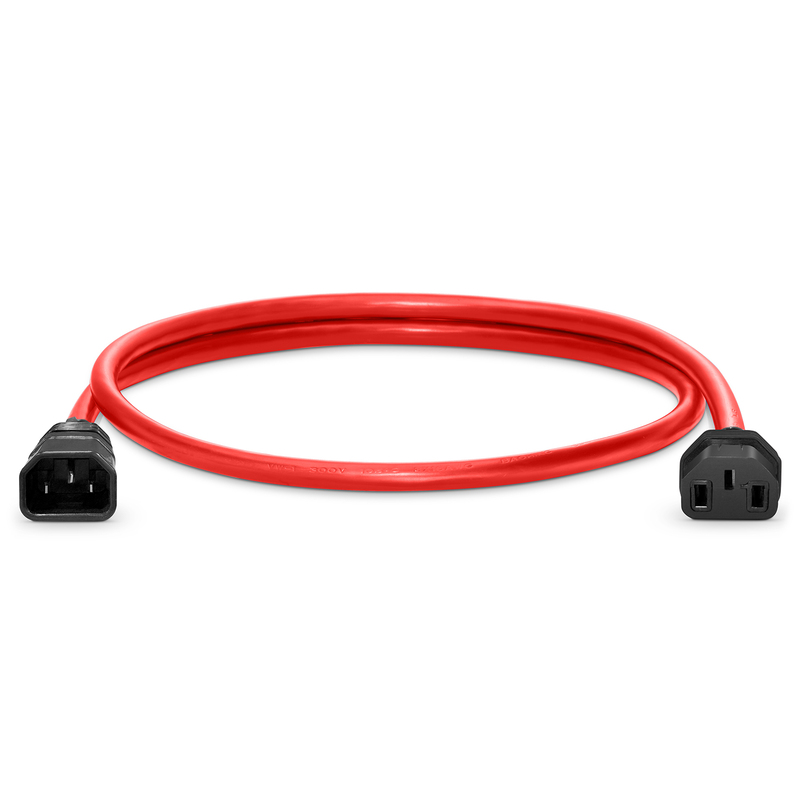 3.3ft (1m) Z-LOCK⁺ Dual Locking IEC60320 C14 to IEC60320 C13 14AWG