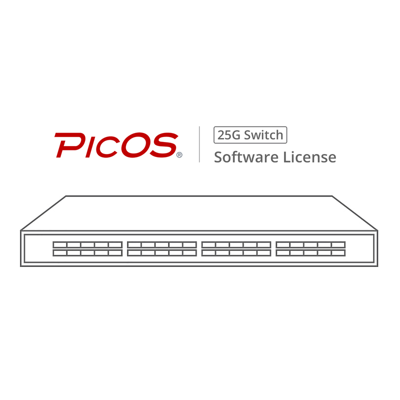 PicOS&reg; Perpetual License for 25G Enterprise & Data Center Switches