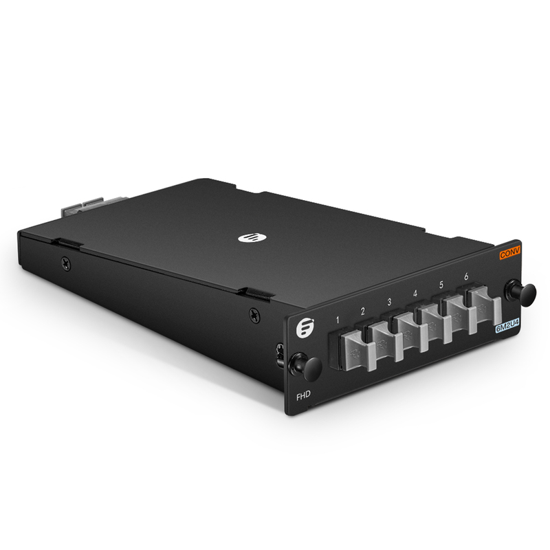 FHD® MTP-24转MTP-8转换光纤配线盒，2 x 6，48芯，通用型