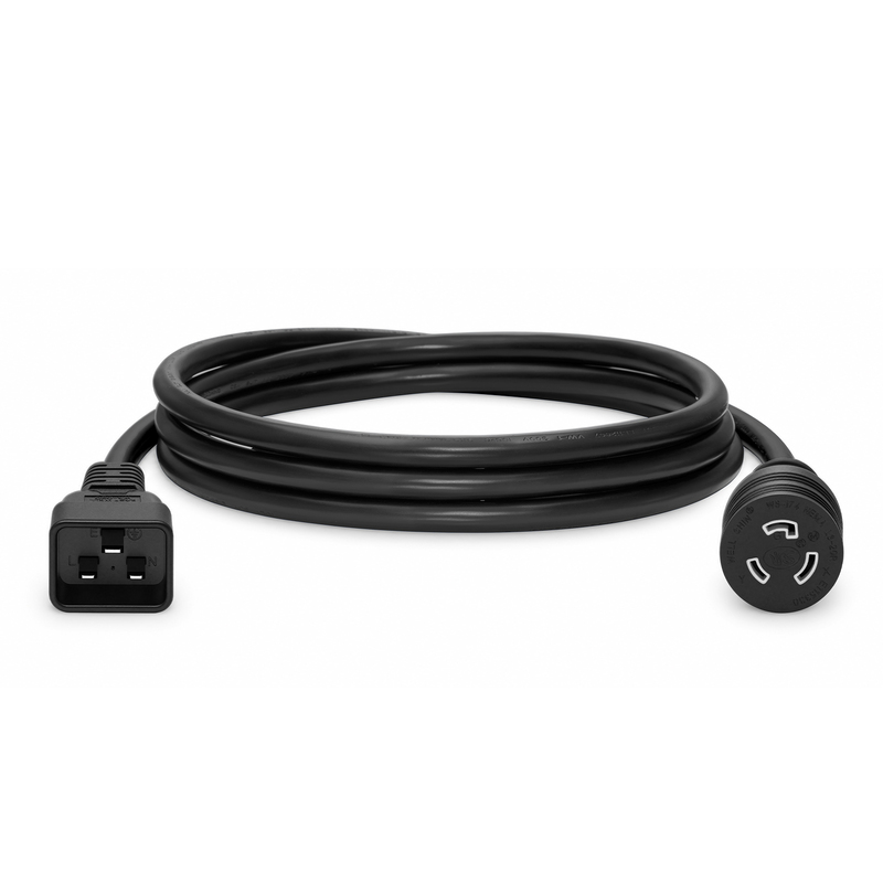 10ft (3m) Z-LOCK⁺ Dual Locking IEC60320 C14 to IEC60320 C13 14AWG