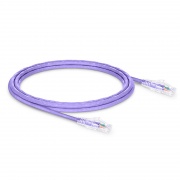3.7m Cat6六類網絡跳線 24AWG 無卡扣 非屏蔽(UTP) PVC CM,紫色 這張圖片是關於C6UTPSGPVC.