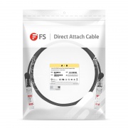 2.5m (8ft) Arista Networks CAB-S-S-25G-2.5M Compatible 25G SFP28 Passive Direct Attach Copper Twinax Cable This picture is about SFP-25G-PC025.