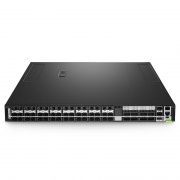 N8550-48B8C, 48-Port Ethernet Data Center Switch, 48 x 25Gb SFP28, 8 x 100Gb QSFP28 Uplinks, with 2 x 10Gb SFP+ Management Port, PicOS®, Broadcom Trident 3 Chip This picture is about N8550-48B8C.
