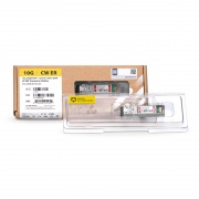 Generic Compatible SFP+ 10G CWDM 1570nm 40km DOM Duplex LC/UPC SMF Optical Transceiver Module for Transmission (Industrial) This picture is about CW-SFP10G40-57-I.