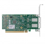 NVIDIA Mellanox MCX623106AN-CDAT ConnectX®-6 Dx EN ネットワークアダプタ(100GbE デュアルポート QSFP56、PCIe4.0x 16、標準型およびロープロファイルブラケットを同梱) この写真はMCX623106AN-CDATに関するものです。