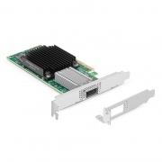 NVIDIA Mellanox MCX515A-CCAT ConnectX®-5 EN ネットワークアダプタ(100GbE シングルポート QSFP28、PCIe3.0x 16、標準型およびロープロファイルブラケットを同梱) この写真はMCX515A-CCATに関するものです。