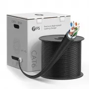 Cat6銅バルクケーブル、1000ft(305m)、UL認証、26AWG、撚り線、550MHz