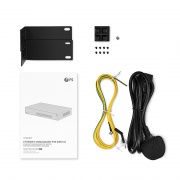 S1900-8TP 8ポート ギガビット イーサネットL2アンマネージドPoE+スイッチ(8x PoE+ポート @140W、デスクトップ/ラックマウント) この写真はS1900-8TPに関するものです。