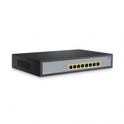 S1900-8TP 8ポート ギガビット イーサネットL2アンマネージドPoE+スイッチ(8x PoE+ポート @140W、デスクトップ/ラックマウント) この写真はS1900-8TPに関するものです。