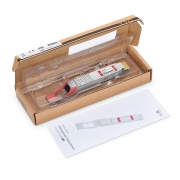 Generic Compatible 400GBASE-ER8 QSFP-DD PAM4 1310nm 40km DOM Duplex LC/UPC SMF Optical Transceiver Module This picture is about QDD-ER8-400G.